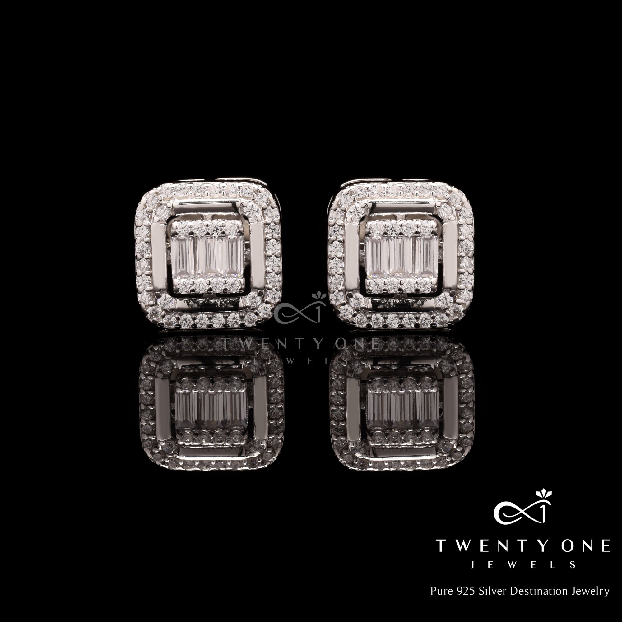 0.28 ct Baguette Diamond Earring - 3001077748 / ZEN Diamond - US